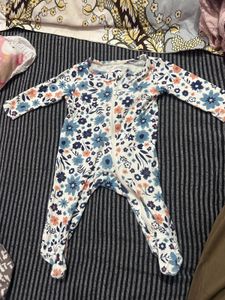 Baby Girl Floral Long Sleeve Bodysuit