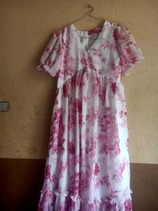 Floral Print Maxi Dress