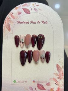 Handmade Cherry Press-On Nails