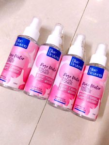 Blue Heaven Rose  water Toner Pack Of 4