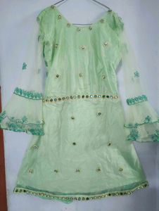 Anarkali Style Sharara