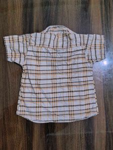 Boy's Plaid Shirt with Tee