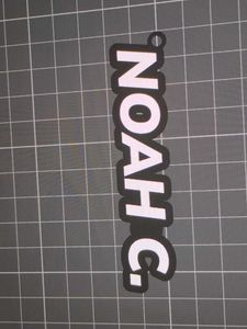 Customizable Name keychain Set Of 2