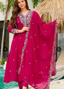 Elegant Embroidered Kurta Set
