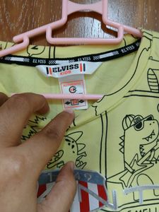 Stylish Graphic Tee &amp; shorts Set