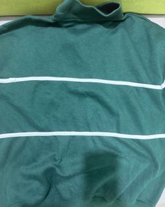 Bershka Green Brooklyn New York City Sweatshirt