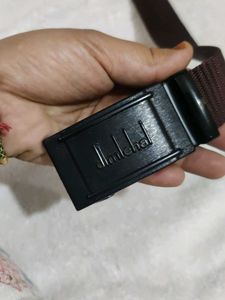 Women's Brown Nylon Belt