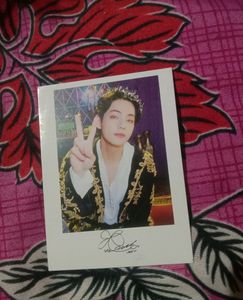 Bts V Kim Taehyung Photo Card