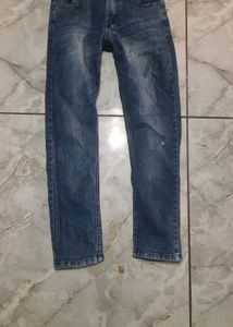 Blue Wash Denim Jeans