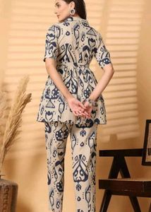 Stylish Printed Kurta co ord set