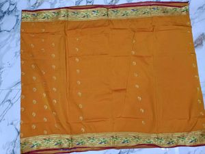 Elegant Yellow Paithani Saree