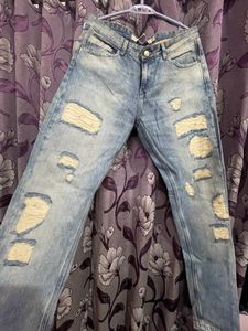 Zara Ripped Jeans