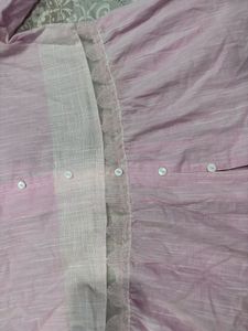 Pink Lace Detail Cotton top 🎀