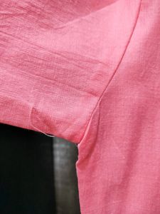 Strawberry Smoothie Pink Kurta For Women