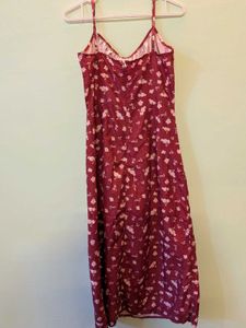Floral Print Midi Dress