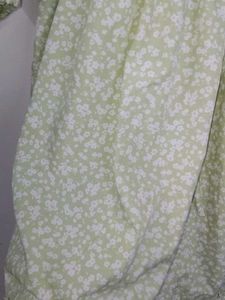 Floral Smocked Square Neck Dress