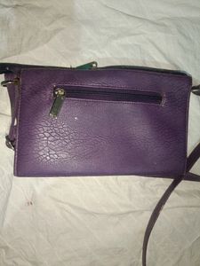 Purple Sling Bag