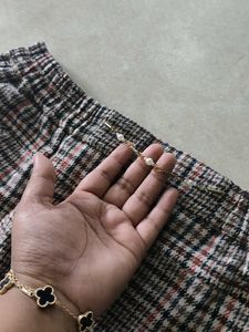 Plaid Mini Skirt