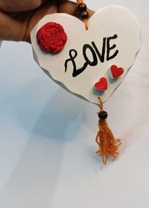 Heart 'Love' Wall Hanging