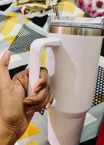 White Insulated Tumbler wdt steelstraw newwdt tag