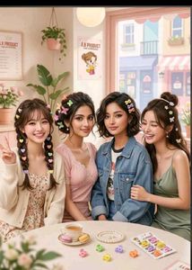 Butterfly Hair Claw Clips(6)
