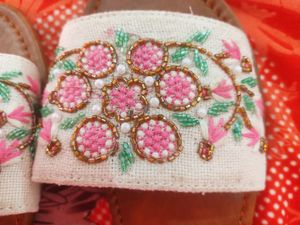 Embroidered Slider
