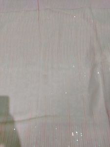 Heavy Sequence Saree.Light Pink Colour Saree