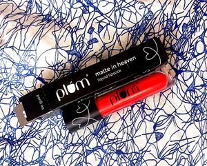 Plum Matte in Heaven Liquid Lipstick - Red