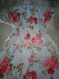 Floral Print Maxi Dress