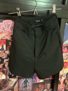 Black Formal Shorts