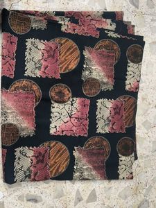 Unique Abstract Print Fabric