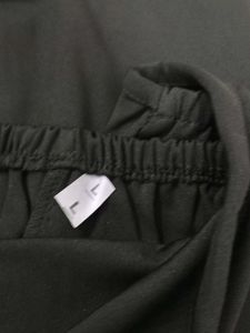 Elegant Black Strapless Maxi Dress(Large)