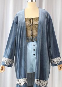 Korean Velvet Robe