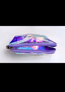 Iridescent Cosmetic Pouch