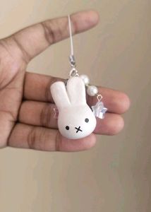 Stars &amp; Miffy Keychain Bag Charm ⭐ 💚