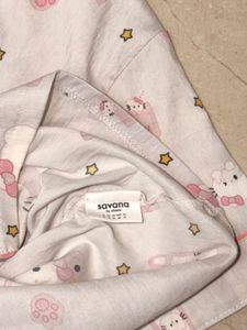 Cute Hello Kitty Shorts Set