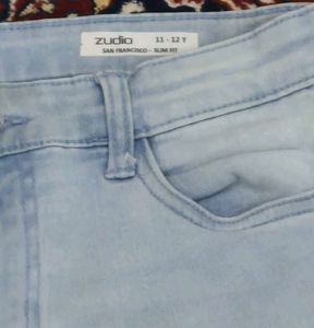 Light Wash Denim Jeans