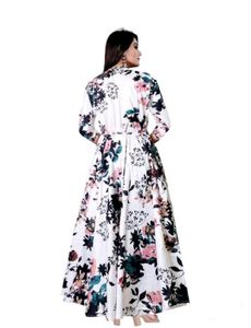 long flaired Gown aj