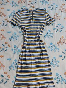 Striped Midi Dress