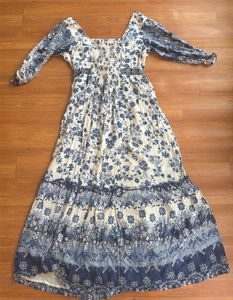 Boho Floral Maxi Dress