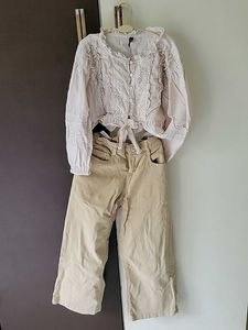 Chic Crop Top &amp; Wide-Leg Pants Set