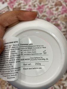 Plum Avocado Nourish-Up Hair Mask 250g
