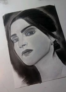 Pencil Portrait Drawing