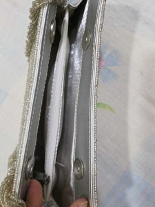 Elegant Beaded Evening Clutch Bag