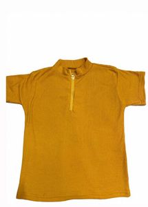 Mustard Half-Zip T-Shirt