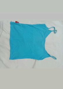 y2k coded Blue Camisole