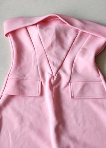 Chic Pink Off-Shoulder Dress