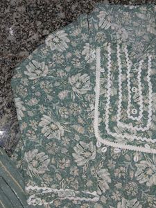 Floral Print Kurta with Pants