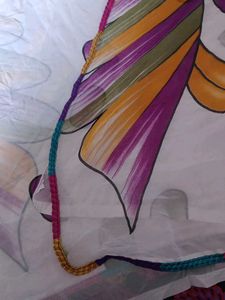 Vibrant Floral Print saree