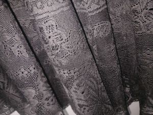 Gothic Black Lace Skirt